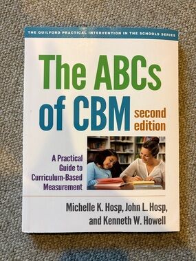 The ABCs of CBM Second Edition by Michelle K. Hosp - White/Cream Cover